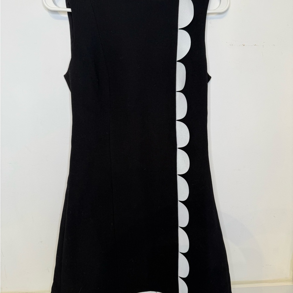 Victoria Victoria Beckham Black White Mini Cocktail Formal Wedding Party Dress 2 - Picture 2 of 16